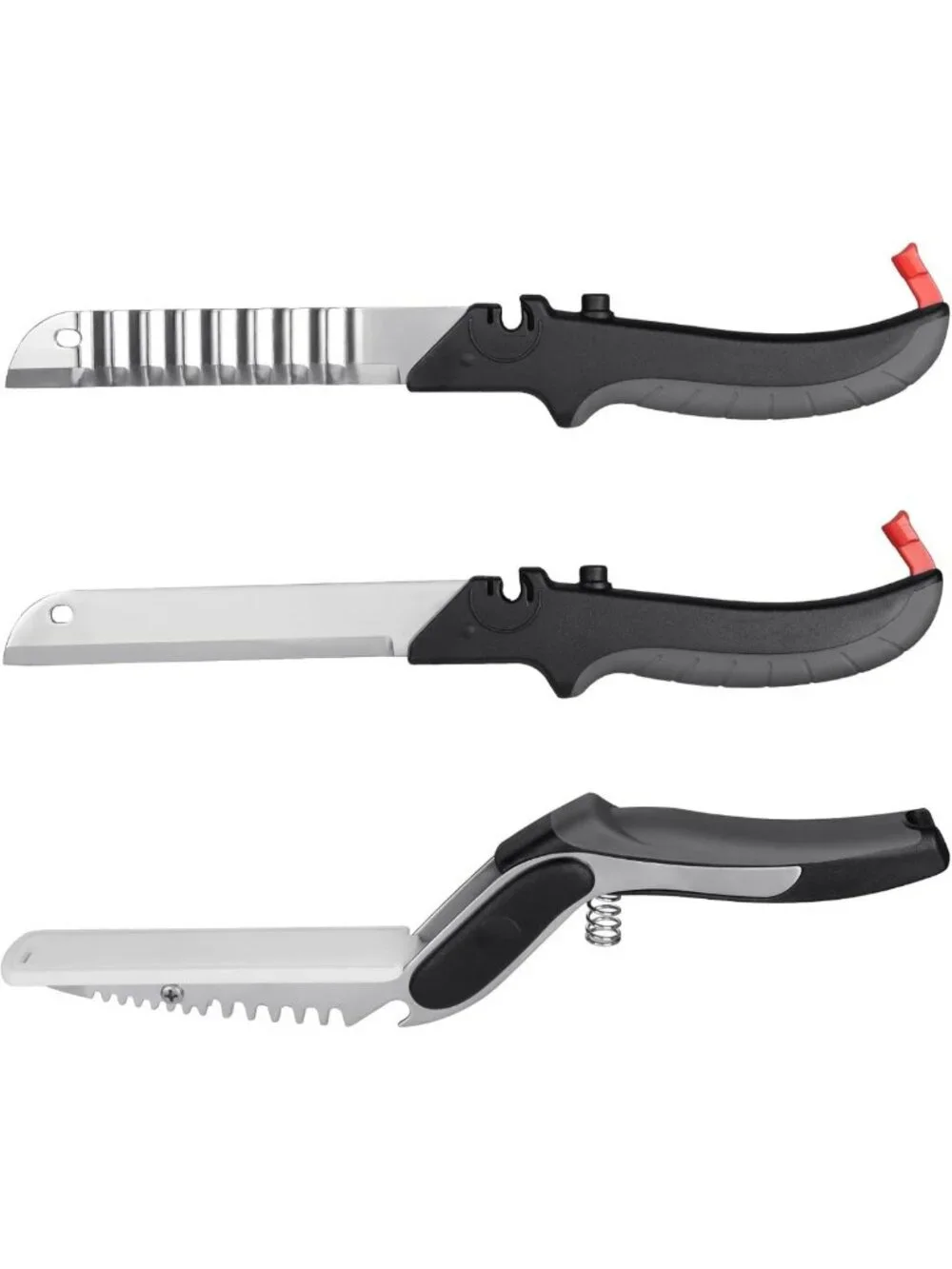 Multi-Functional 2-in-1 Kitchen Scissors with Replaceable Blades & Cutting Board